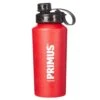 Primus TRAILBOTTLE 1.0L S.S. RED - Trinkflasche -Fernweh Camping 306711002 b trailbottle stainless steel primus 1
