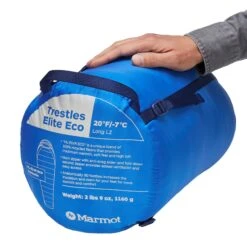 Marmot TRESTLES ELITE ECO 20 LONG Herren - Kunstfaserschlafsack -Fernweh Camping 5637469339 i trestles elite eco 20 long marmot 24