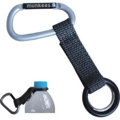 KARABINER MIT FLASCHENTRÄGER -Fernweh Camping 5637836999 c karabiner mit flaschentraeger munkees 24