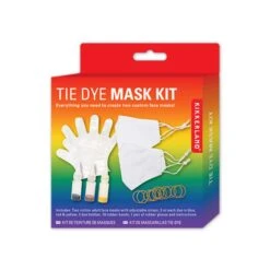 KIKKERLAND TIE DYE MASK KIT - Gesichtsmaske -Fernweh Camping 5637837638 d tie dye mask kit kikkerland 24