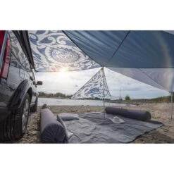 VERBINDBARES SONNENSEGEL ZIP-CANVAS - Tarp -Fernweh Camping 5637945745 k connectable tarp zipcanvas mit aufstellstange bent 24