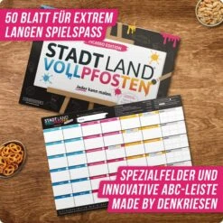 STADT LAND VOLLPFOSTEN - PICASSO EDITION - Reisespiel -Fernweh Camping 5637956208 c stadt land vollpfosten picasso edition denkriesen 24