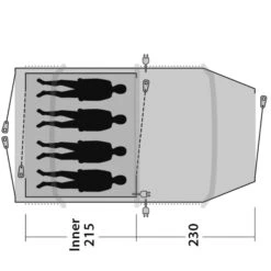 Outwell STARHILL 4A - Familienzelt 35 Outwell STARHILL 4A - Familienzelt -Fernweh Camping 5638031667 o starhill 4a outwell 24