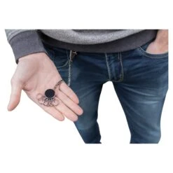 KEYRING PATENT CHAIN - Schlüsselanhänger -Fernweh Camping 5638070308 d keyring patent chain troika 24